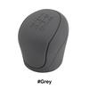 Silicone Car Gear Head Shift Knob Cover Gear Shift Handle Ball Collars for Ford Focus 2 3 4 MK2 MK3 MK4 MT 2009 - 2017