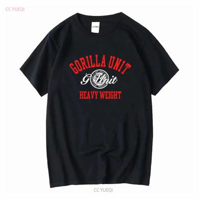 Официальная футболка 50 Cent Curtis Jackson G Unit Gorilla, размер L, плотная, Y2k, ЧИТАТЬ, с длинным или коротким рукавом, винтажная, стираная, унисекс