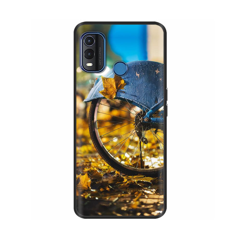 For Nokia G11 Plus Case Cute Heart Flower Soft Silicone Back Cover for Nokia G11 Plus NokiaG11 G 11 Bumper Black TPU Phone Cases