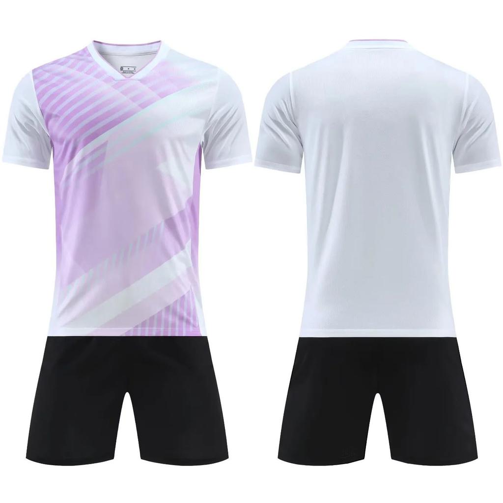 Cross-border spot 2026 new children's football jersey set, male and female students and teenagers team training competition jersey