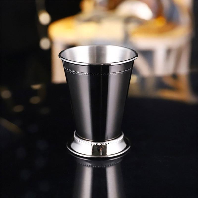Стальная кружка для Moscow Mule, стакан для коктейлей, классические стаканы Mints Julep, многоразовые металлические стаканы для питья
