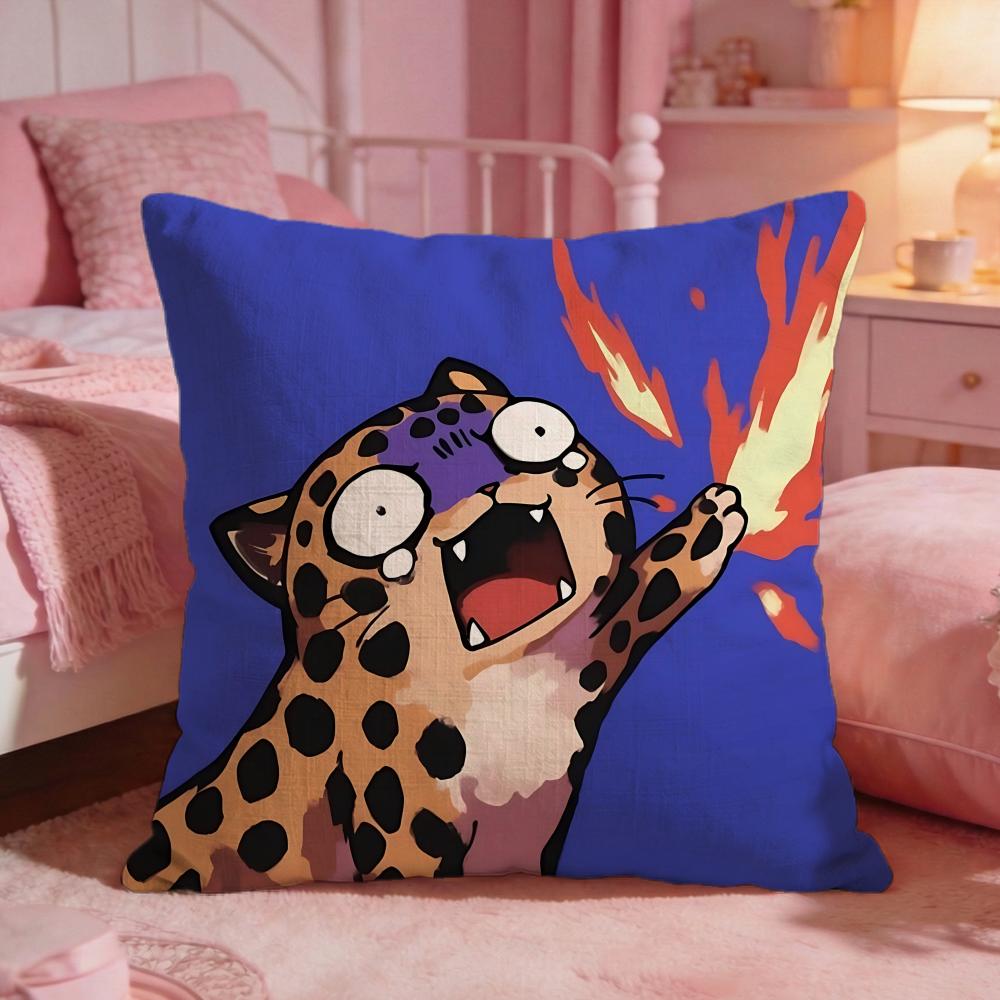 AnimalEmo AnimalsS Cushion Cover Premium Comfort Reversible Pillow Cove Two in One Design for Any Room Car Interior