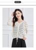 Hollow knit sweater for spring fashion, age reduction, casual, versatile women's top