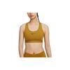 Swoosh Solid Medium Support Quick-Dry Sports Bra Women Underwear Bronze DX6822-716