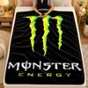 Фланелевое одеяло Monster Energy Теплое Мягкое Плед для Использования в Помещении на Диване Кровати Гостиной