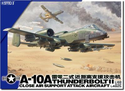 great wall hobby Пластиковая модель американского штурмовика L4825 1/48 A-10A (Самолет)