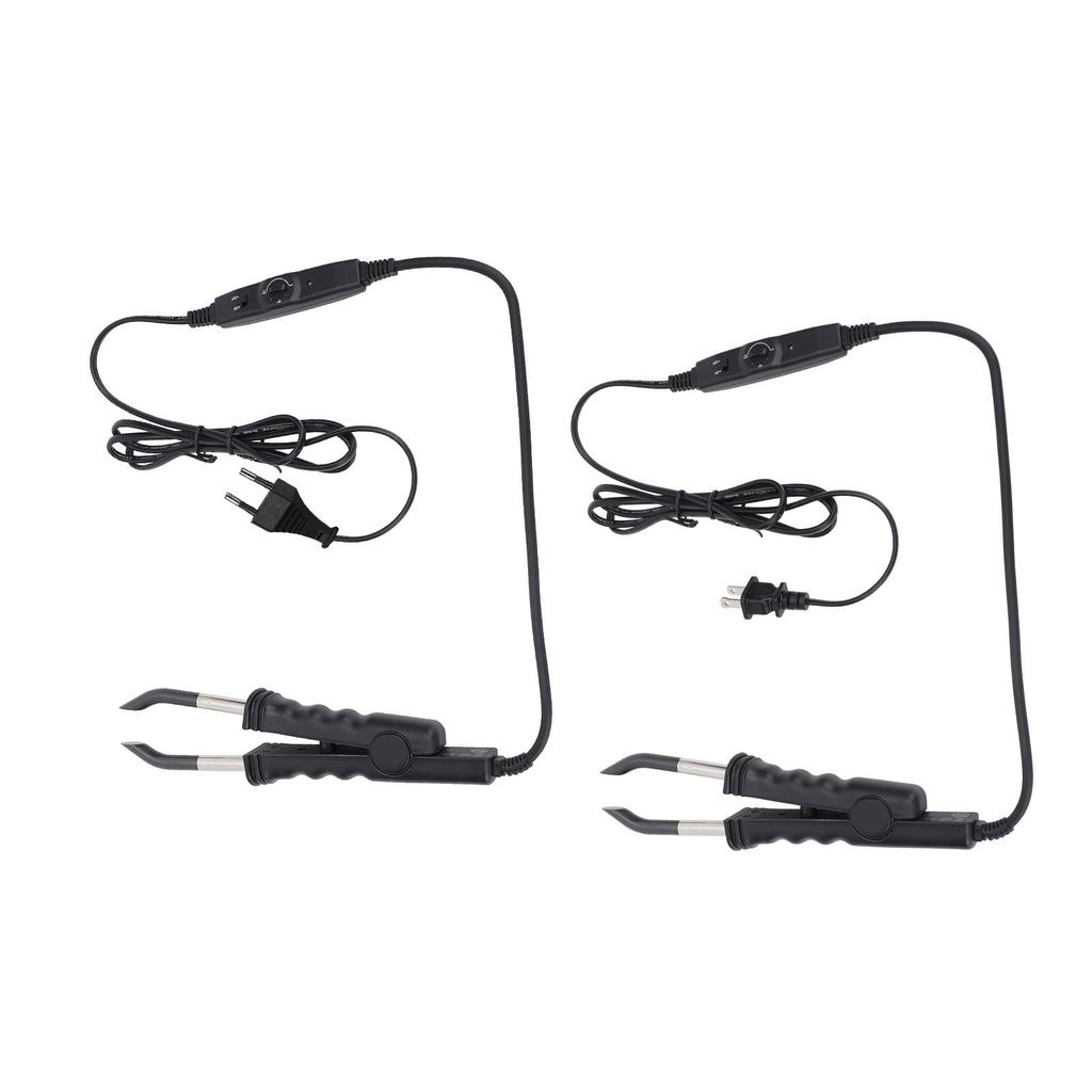 Fusion Hair Extensions Tool Flat Shape Professional Temperature Adjustable Keratin Fusion Heat Iron 