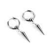Titanium Steel Earrings Sharp Cone Trendless Ear Pierced Ear And Earrings