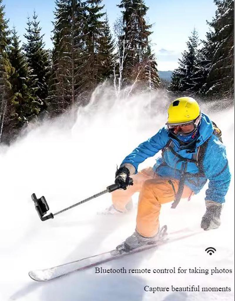 Ручной 360-градусный гибкий спортивный монопод для камеры, подставка для мобильного телефона, мини-штатив для селфи с беспроводным пультом дистанционного управления