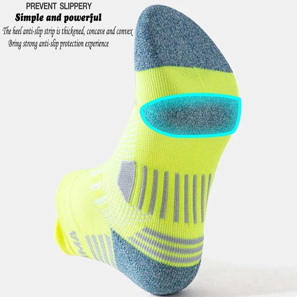 Thickened Running Socks Multiple Colors Sports Fitness Bike Running Boat Ankle Socks  Men Women