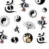 Наклейки для ногтей Yousheng в китайском стиле, изысканный узор, бумажные, красочные наклейки для ногтей, DIY украшение для ногтей, аксессуары для красоты