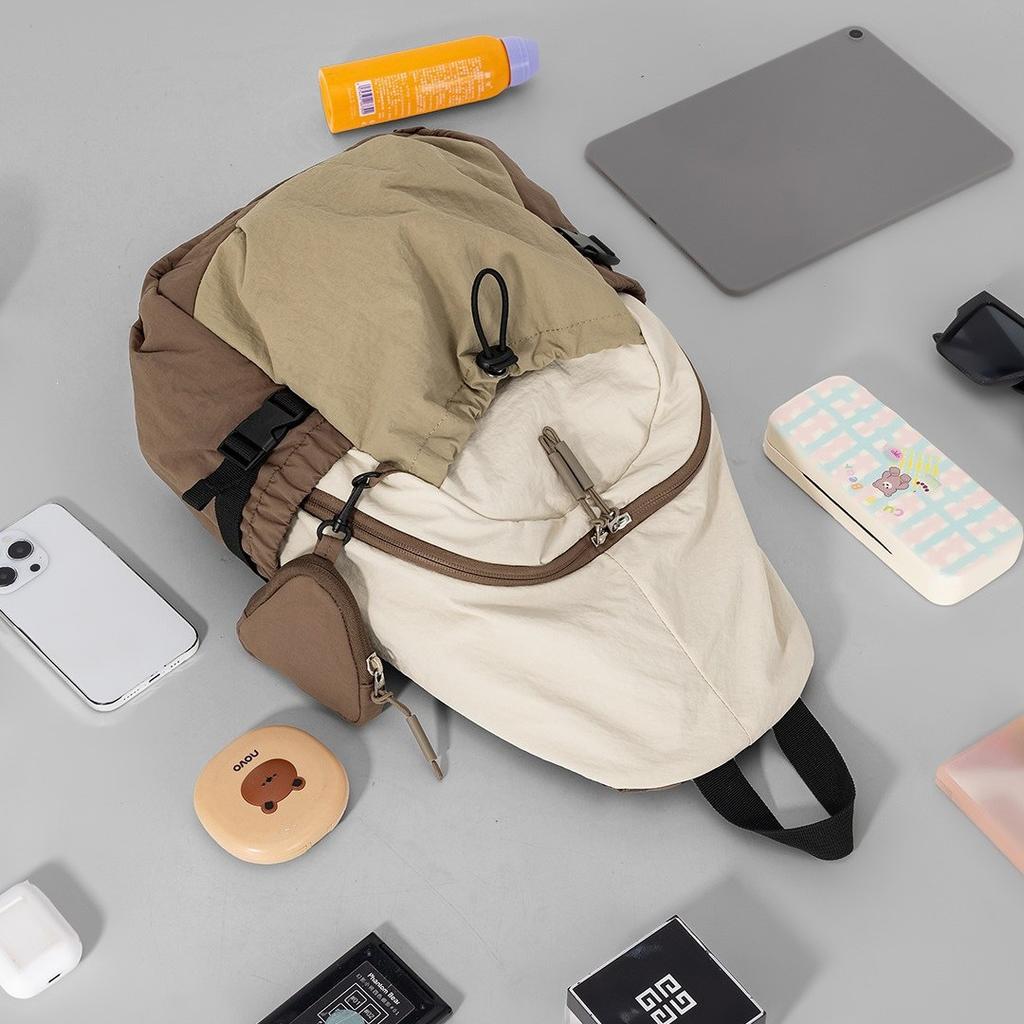 Schoolbag Outdoor Hiking Bag Sports Backpack Ladies Travel Light School Bag Student Hiking Backpack Commuter