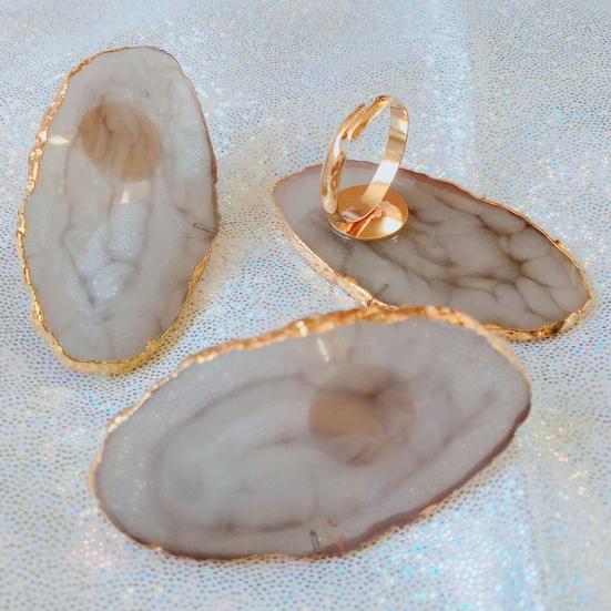 Смола Нейл-арт Кольцо для пальца Тарелка Гель-лак Крем Держатель Палитра для смешивания цветов