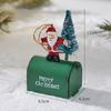 Santa Claus Airplane Christmas Hanging Decoration Mailbox Christmas Tree Ornament