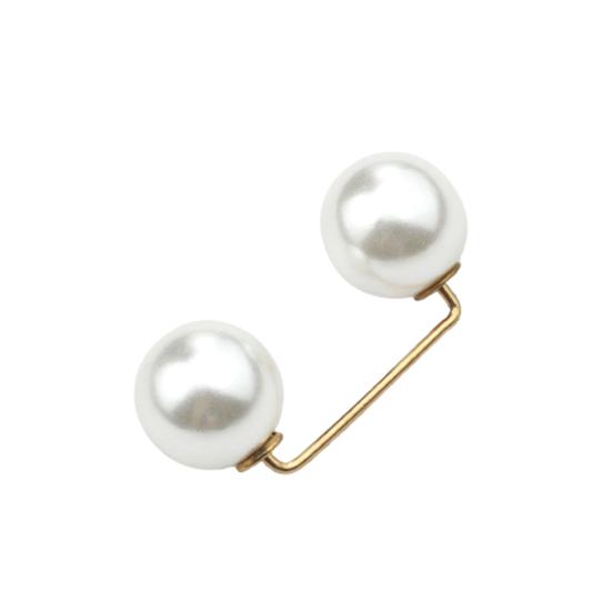 Брошь «Безопасность», тонкая работа, защита от воздействия, привлекательный искусственный жемчуг, женская безопасность