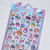 1 шт./4 шт. Мини-наклейки с 3D-рельефом в японском мультяшном стиле со сладкими животными для скрапбукинга, DIY-журнала, милые канцелярские наклейки для школы