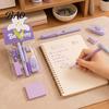 Portable Correction Tape for School Flower Stationery Set, Macaron Color And Smooth Small Gifts Students Writing Gel Pens, Homework Essentials Set