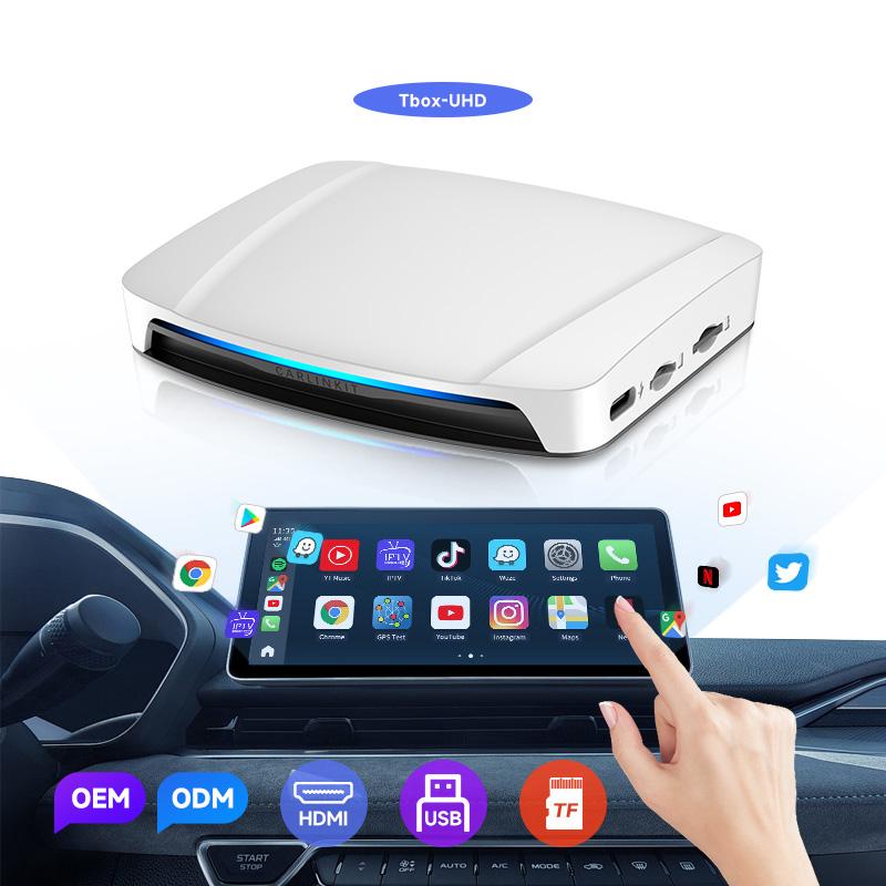 Carlinkit Tbox Uhd Carplay Android 13 Dongle 8G 128GB Wireless Adapter Android Car Play Radio Black Box Universal Carplay Module