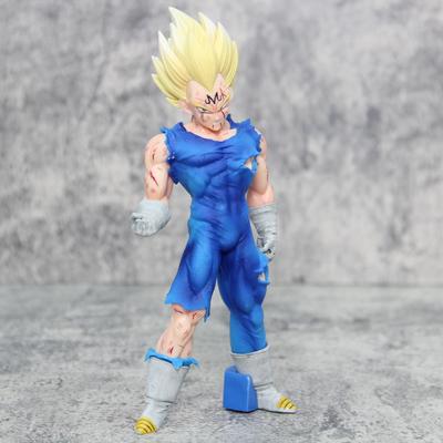 20-сантиметровая фигурка Вегеты из аниме Dragon Ball, фигурка с имитацией боевых повреждений, статуэтка из ПВХ, коллекционная игрушка, подарок.
