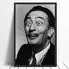 Домашний декор, портрет, холст, HD принты, постер Сальвадора Дали, черно-белая настенная живопись, модульная скандинавская картина для гостиной