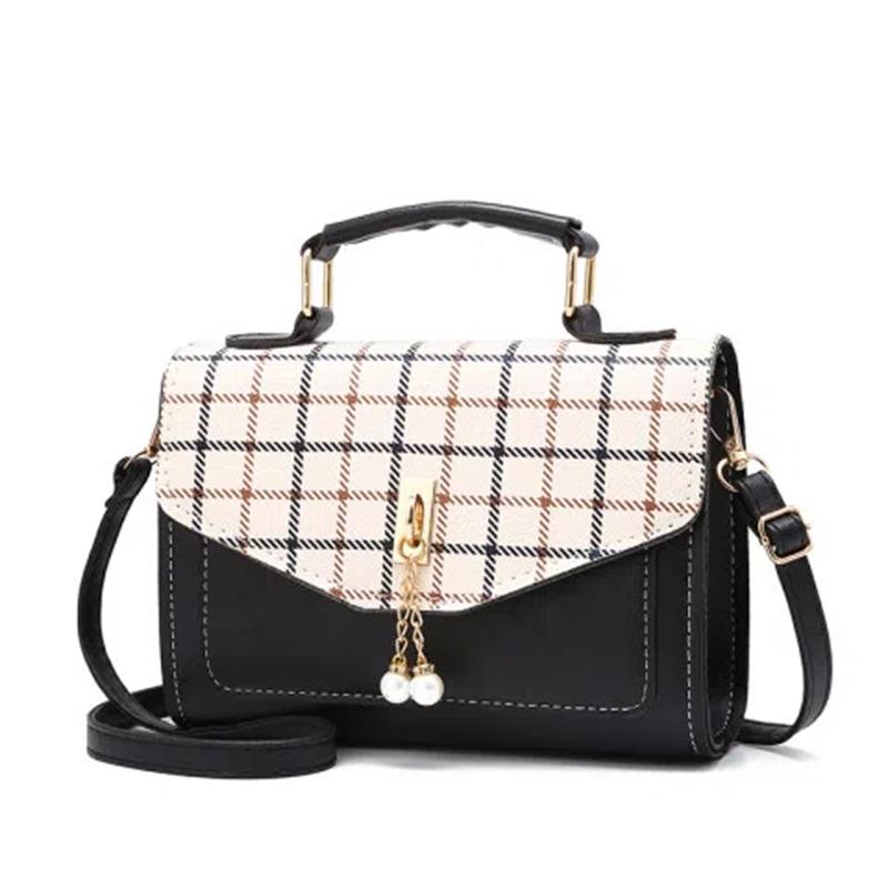 Autumn and Winter Korean Version of The Female Package Single Shoulder Crossbody Handbag Fashion Trend Small Square Bag Female Students Simple