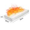 Calcium Magnesium Silicate Fibre Firebox Blanket Supporting Gel Burner Applications And Low-Intensity Flame Stability
