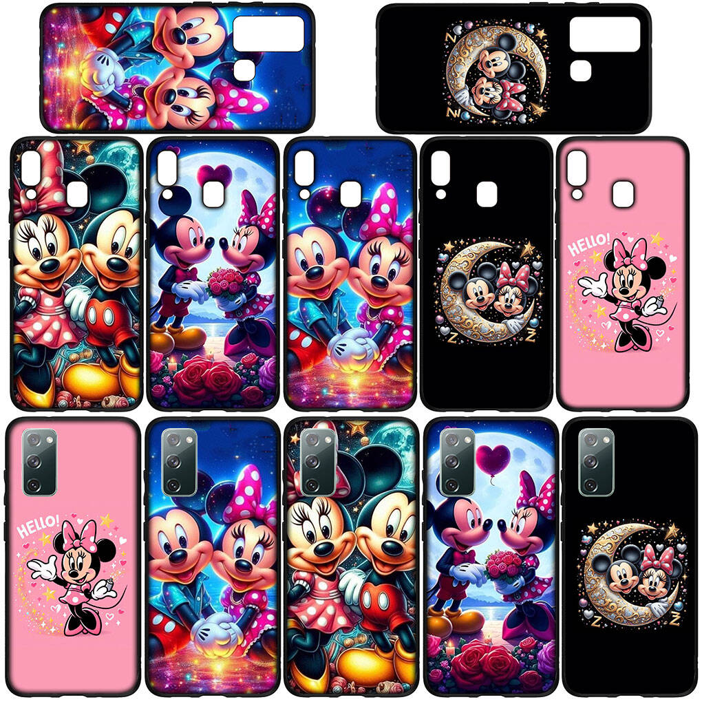 Чехол для телефона для iPhone 17 16 15 Xiaomi Poco F8 F7 X7 X6 M8 C85 C75 C71 Redmi Note 14 13 12 11 Pro Max A4 14C 13C 15C Новый милый чехол Микки Маус и Минни