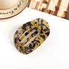 Headwear Acetic Acid Hair Clip Hair Accessories Acetate Barrettes Retro Leopard Hair Claw  Party