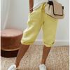 BITCED Women's Cotton & Linen Pockets Elasticated Casual Pants Women's Pants 5 Pants