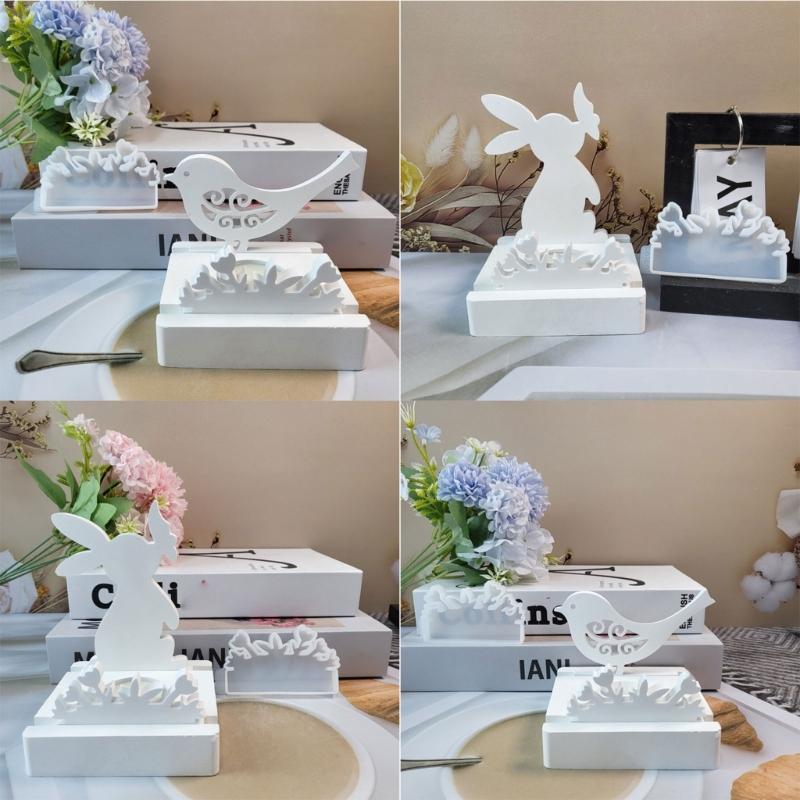 Fence Candle Holder Lawn Silicones Molds for Making Tealight Holder