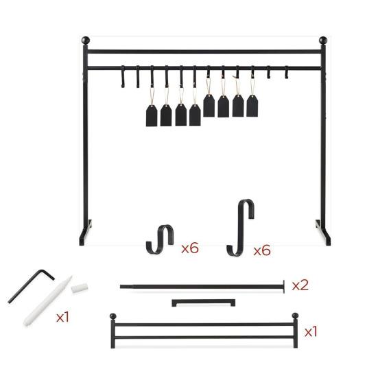 Подставка для рождественских чулок Yousheng с 12 крючками, нержавеющая, простая в установке, напольная вешалка для чулок, железная металлическая стойка с прочным основанием
