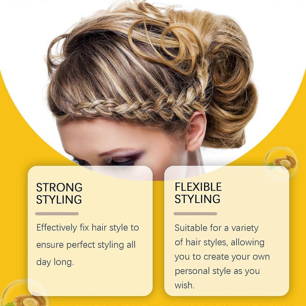 2025 Latest Model  Yellow Mango Hair Styling Gel Natural Waxy Lanugo Hair Styling Gel With