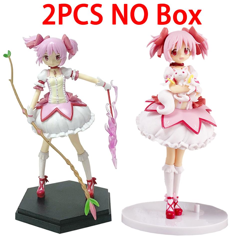 15СМ Аниме Фигурка Puella Magi Madoka Magica Сидячая Поза Мадока Фигурка Действия Волшебная Девочка Модель Декор Статуэтка Куклы Игрушки Подарок