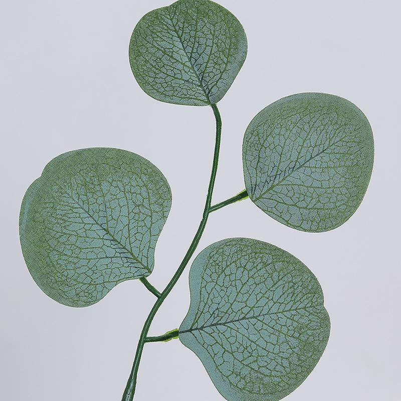 Искусственный лист ивы Имитация листа эвкалипта Зеленое растение для дома Цветочная композиция Декорация Рождественские принадлежности DIY