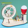 DIY Hand-Crank Generator Kit for Creative Science Experiments and Inventions for Kids