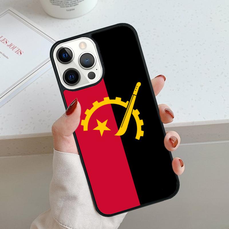 Angola flag Phone Case For iPhone 17 Air 11 12 13 14 15 16 Pro Max Cover For iPhone 17 Air Max Plus Coque Shell
