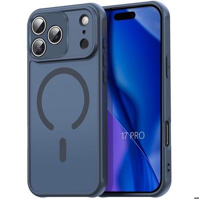 Защитный чехол - BOOLING - для iPhone 17 Pro - Противоударный - Защита камеры - Темно-синий