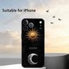 Смешной чехол для телефона S-Солнце Луна Лицо Силиконовый Мягкий Для IPhone 17 16 15 14 13 12 11 X XR Plus Pro Max Plus