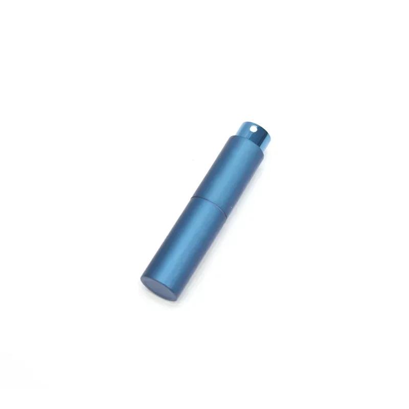 New Hot 10ml Portable Spray Empty Bottle for Refillable Bottles Aluminum Perfume Atomizer Liquid Container Traveling Cosmetics