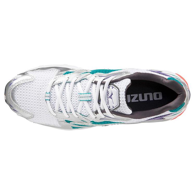 Wave Rider 10 Mizuno 'Белый Серебристый Бирюзово-Синий' D1GA210407