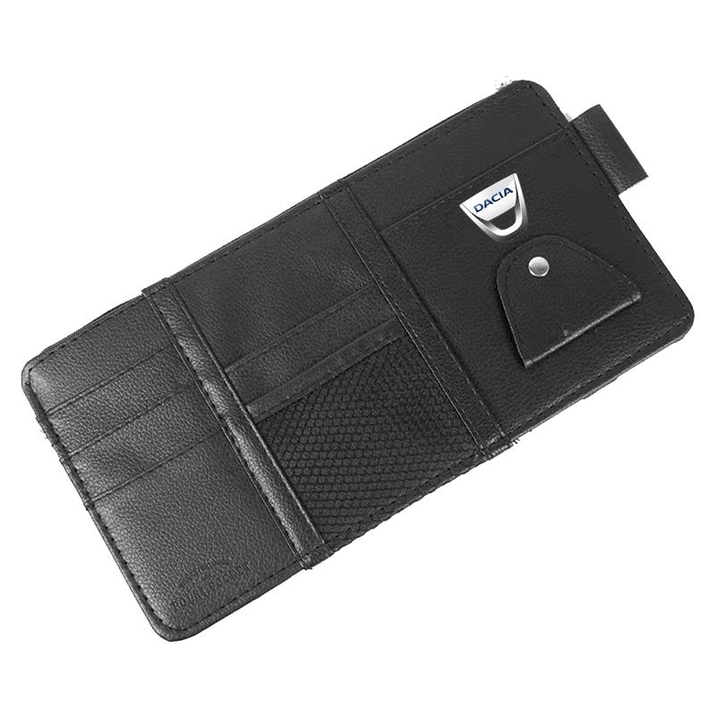 Автомобильный солнцезащитный козырек Тип точки Многофункциональная сумка для хранения Автомобильные аксессуары Для Renault Dacia Koleos Clio Laguna 2 Megane 2 3 Duster Logan Captur