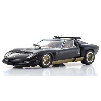 Kyosho Оригинал Lamborghini Miura SVR Готовая модель 1/43 Черный/Золотой