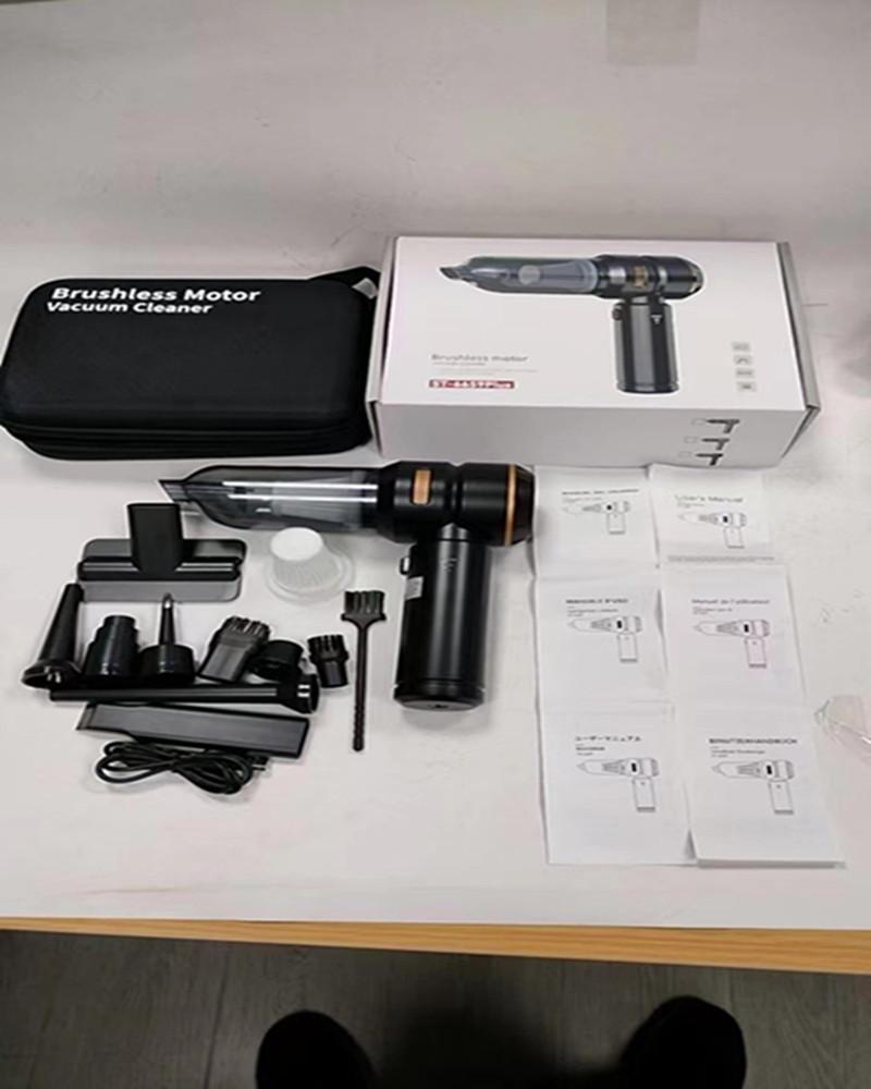 Мощный беспроводной ручной пылесос с бесщеточным двигателем, функцией выдувания пыли и нагнетания воздуха