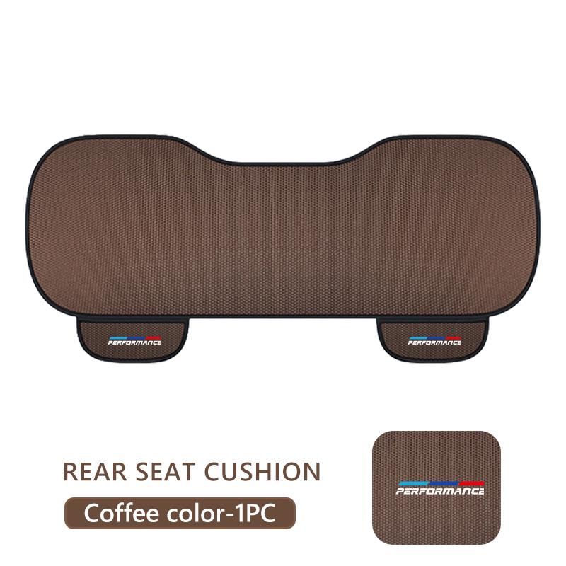 BBKA9 Cool Breathable Ice Silk Car Seat Cover Auto Seat Cushion For BMW Performance E91 X5 E70 F11 E30 F31 X3 F25 F32 x7