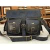 Leather Vintage Messenger Shoulder Laptop Briefcase Bag (Men and Women Bags)