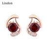 Lindon Women Copper Alloy Zircon Earrings Drop Earrings For Women Wedding Party Gifts