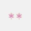 [Secret Special Offer] René Perla Sterling Silver Rose Earrings A243Se9001Rpp
