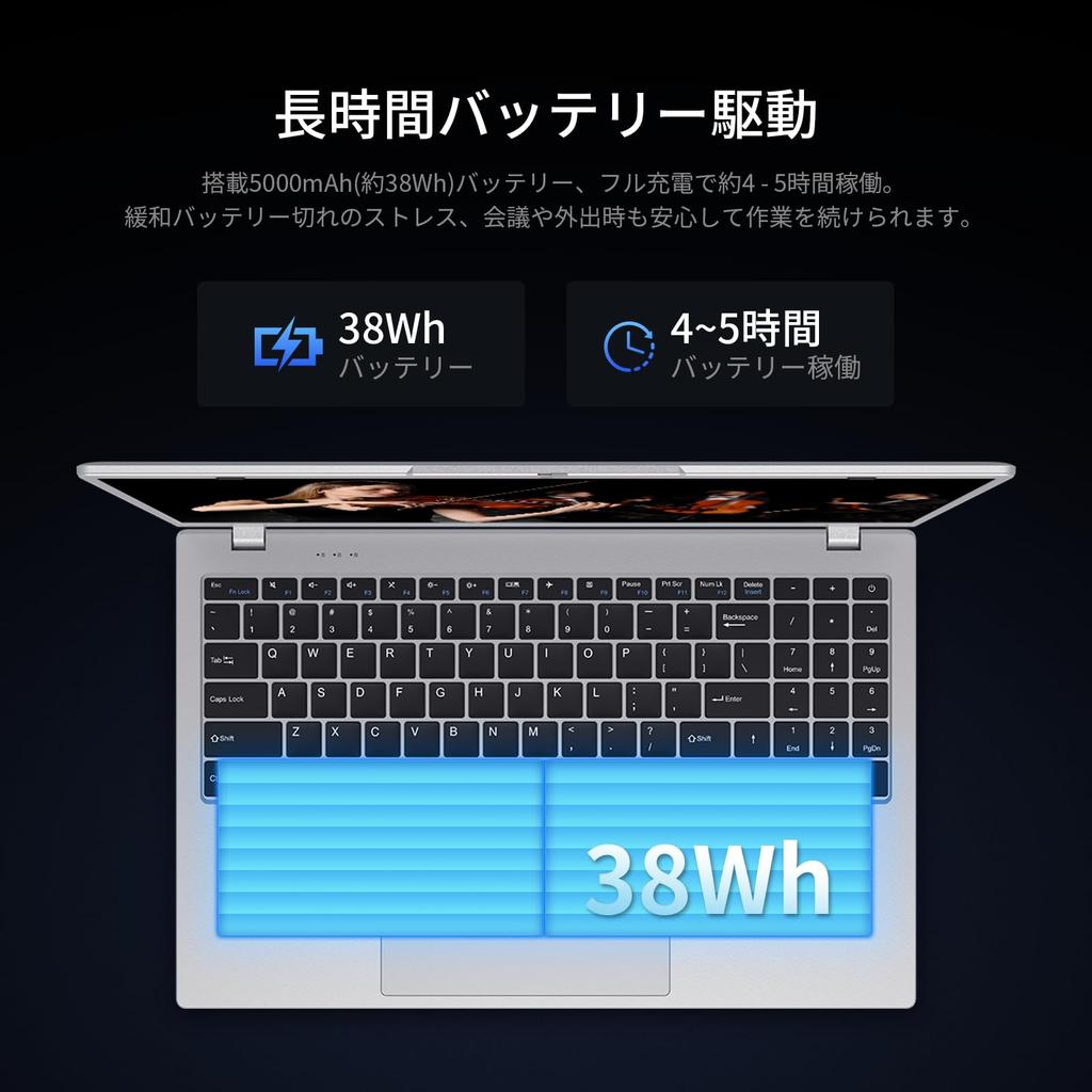 UOWAMOU Office 2024 6500Y 32GB RAM 512GB 1920x1080 IPS LCD Windows 11 Fast Heat Quiet USB Gen 1 X USB X TF Card WIFI BT Numeric Japanese Keyboard