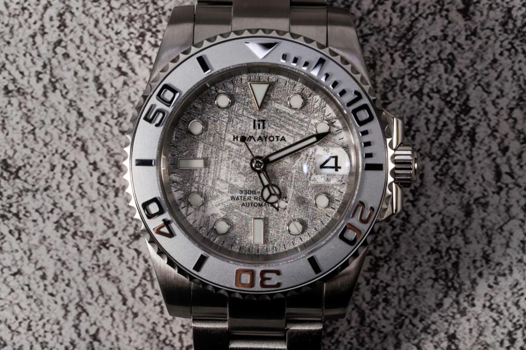 Часы HAMAYOTA Yacht Muoninalsta Meteorite Dial Japanese Automatic Movement Men