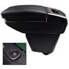For Renault Captur Arm Rest Rotatable Armrest Storage Box